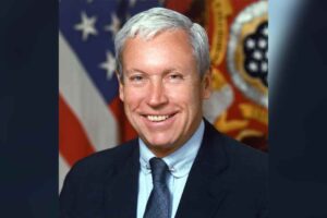 Michael P. W. Stone becomes fifteenth Secretary of the Army.