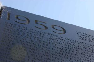 Army advisors Major Dale Buis and Master Sergeant Chester Ovnard are killed by a Viet Cong rocket attack. They are the first American fatalities in Vietnam.