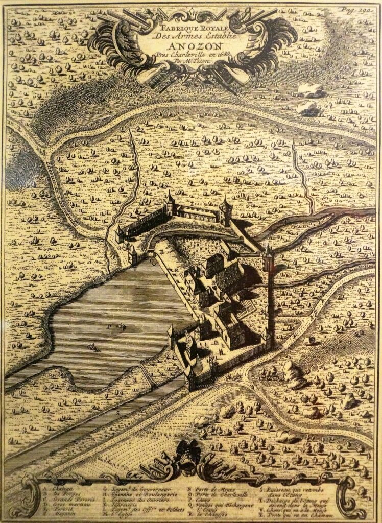 The Charleville Musket was named after the arsenal at Charleville, Ardennes, France, one of several locations where the French manufactured the musket. (Musée de l'Ardenne)